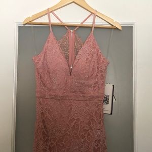 Blush Macy’s dress